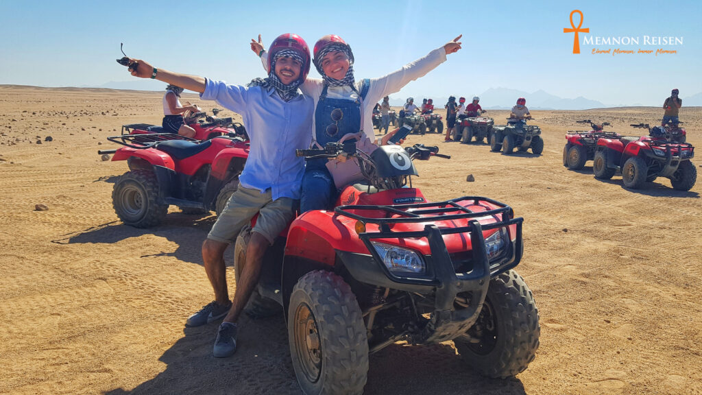 Quad Tour Hurghada de 3 heures+ balade à dos de chameau