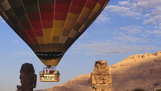 Luxor Tagesausflug mit Heißluftballonfahrt