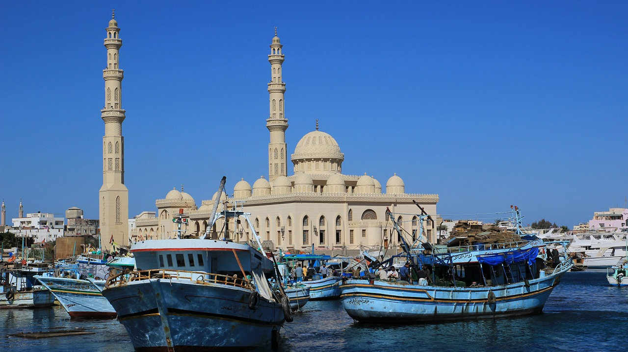 Excursion en bateau à fond de verre Visite de la ville d'Hurghada