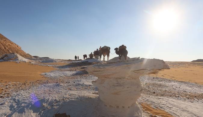 Du Caire: voyage de 5 jours au Caire, à l'oasis de Bahariya et au désert blanc