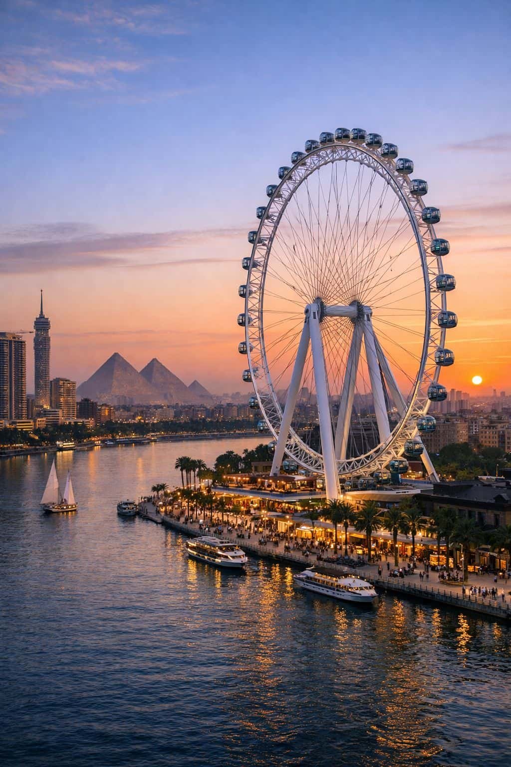 Cairo Eye 2026 : la nouvelle attraction panoramique du Caire sur le Nil ...